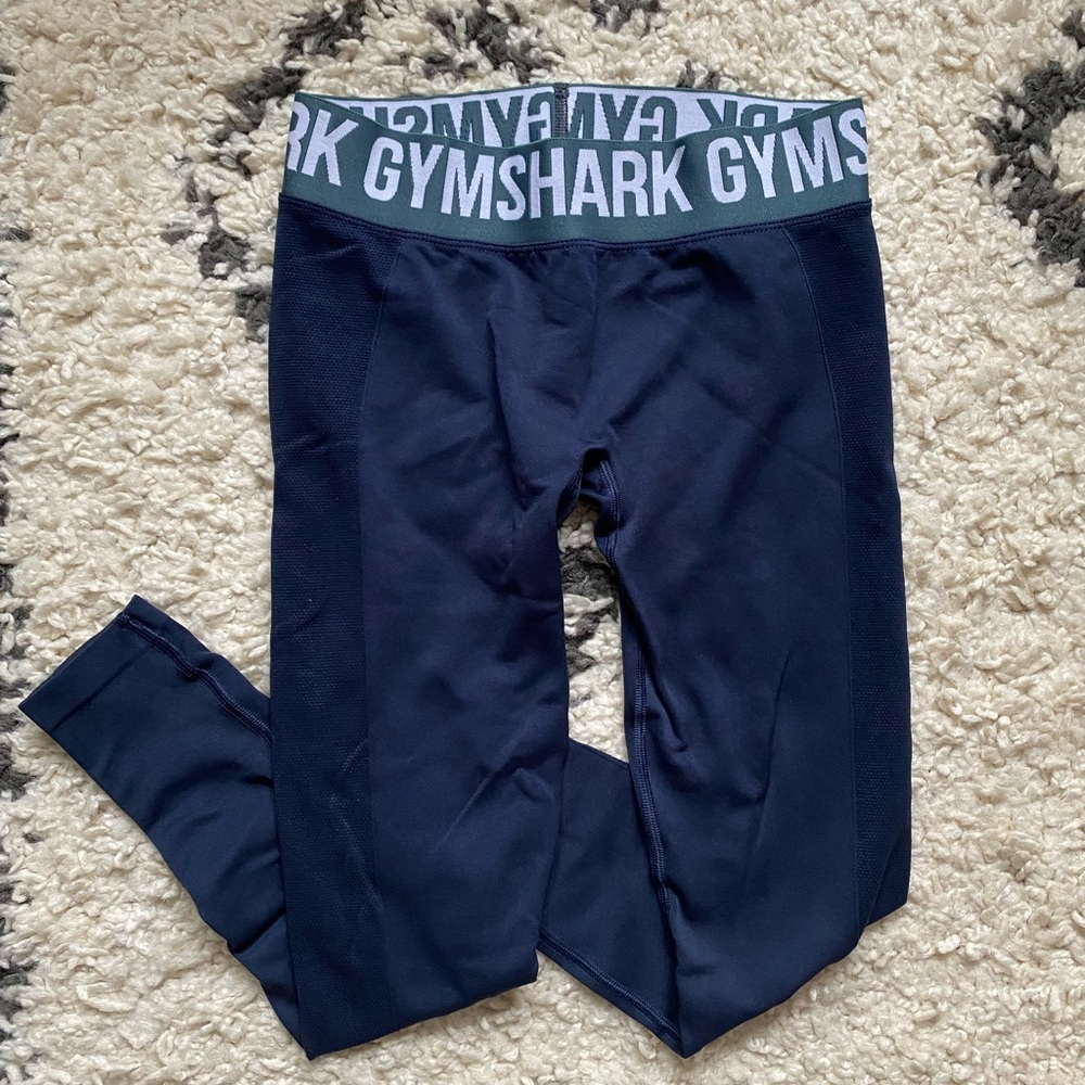 Gymshark Leggings S, Navy Blue